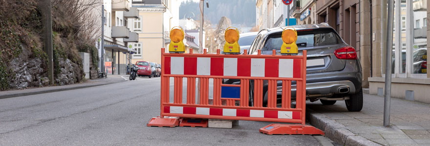 Barrières de chantier